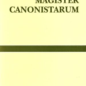 MAGISTER CANONISTARUM: ESTUDIOS CANÓNICOS EN HOMENAJE AL PROF. URBANO NAVARRETE
